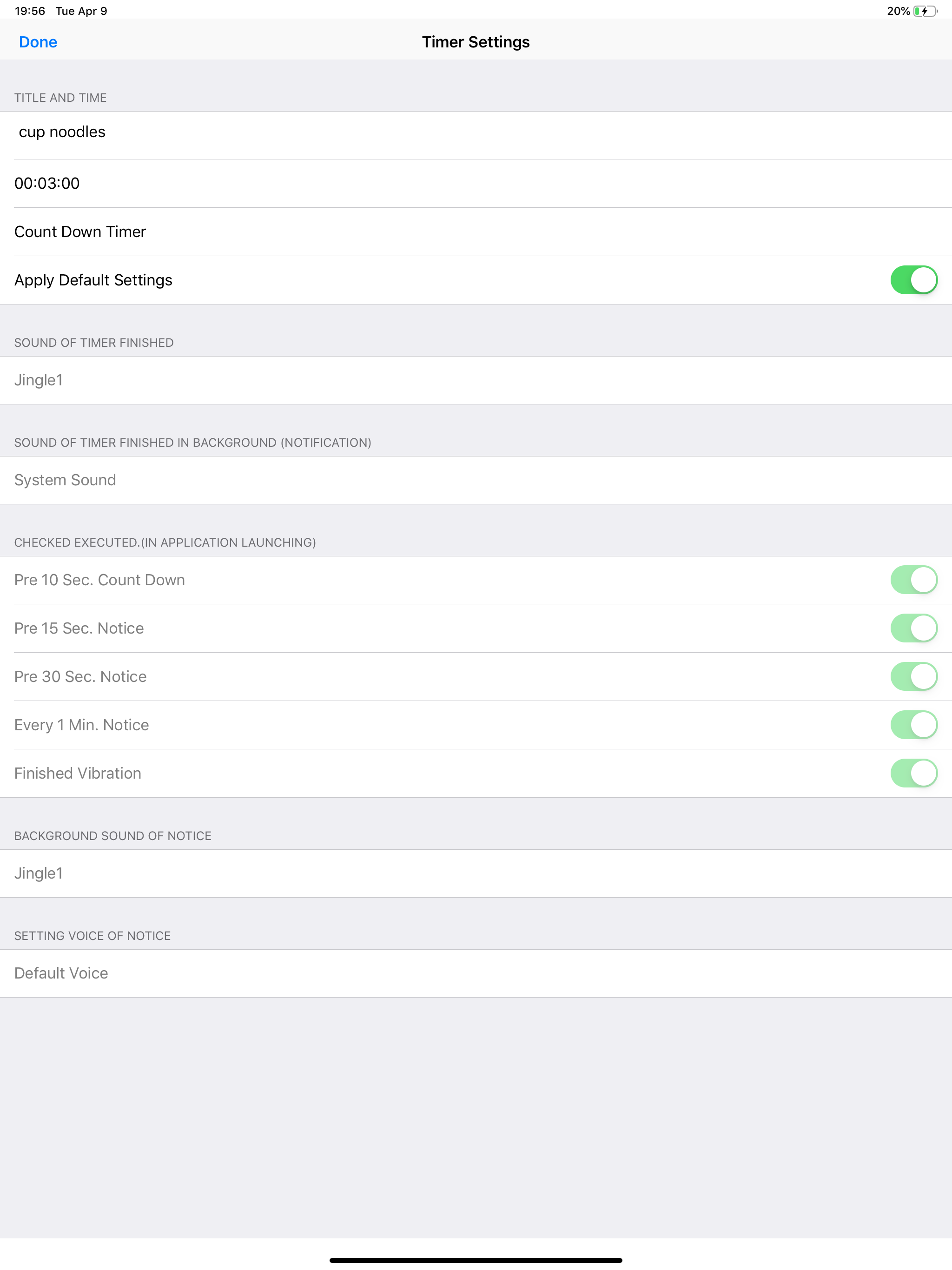 Announcement Useful Timer screenshot 7