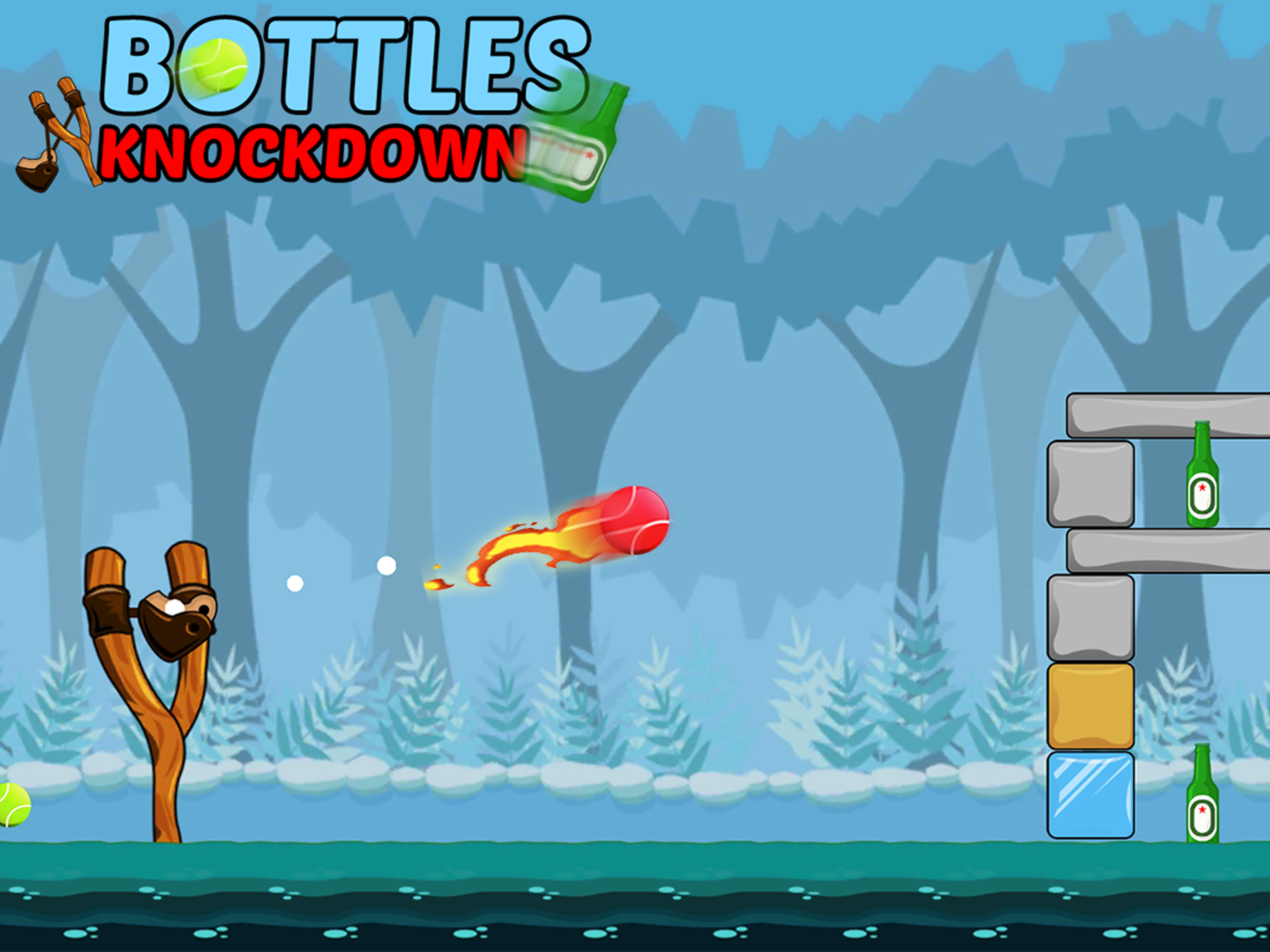 Bottle Shooting Hit Knock Down screenshot 4