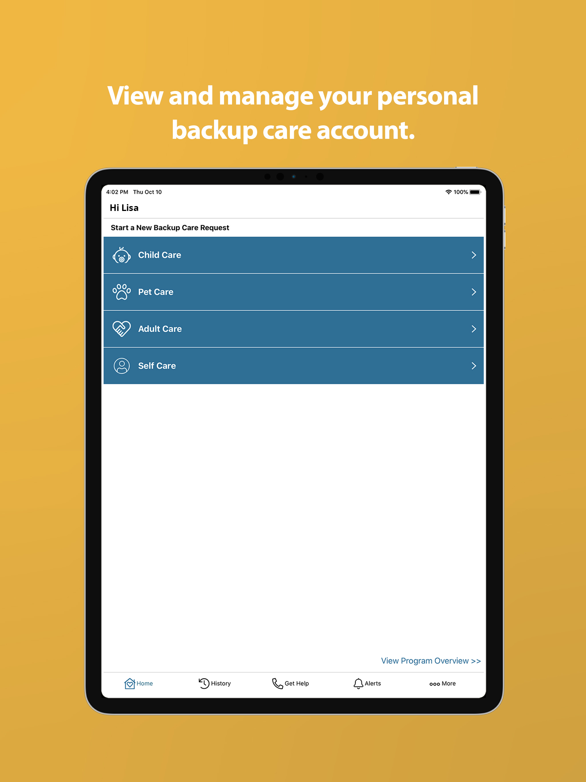 Backup Care Connection