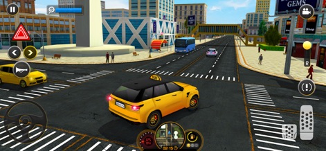 Taxi Driver 3D - Explorez des avenues larges et diversifiées, témoignant des environnements urbains variés de l'application, et découvrez la flexibilité offerte par une gamme étendue de modèles de taxis, chacun personnalisable.