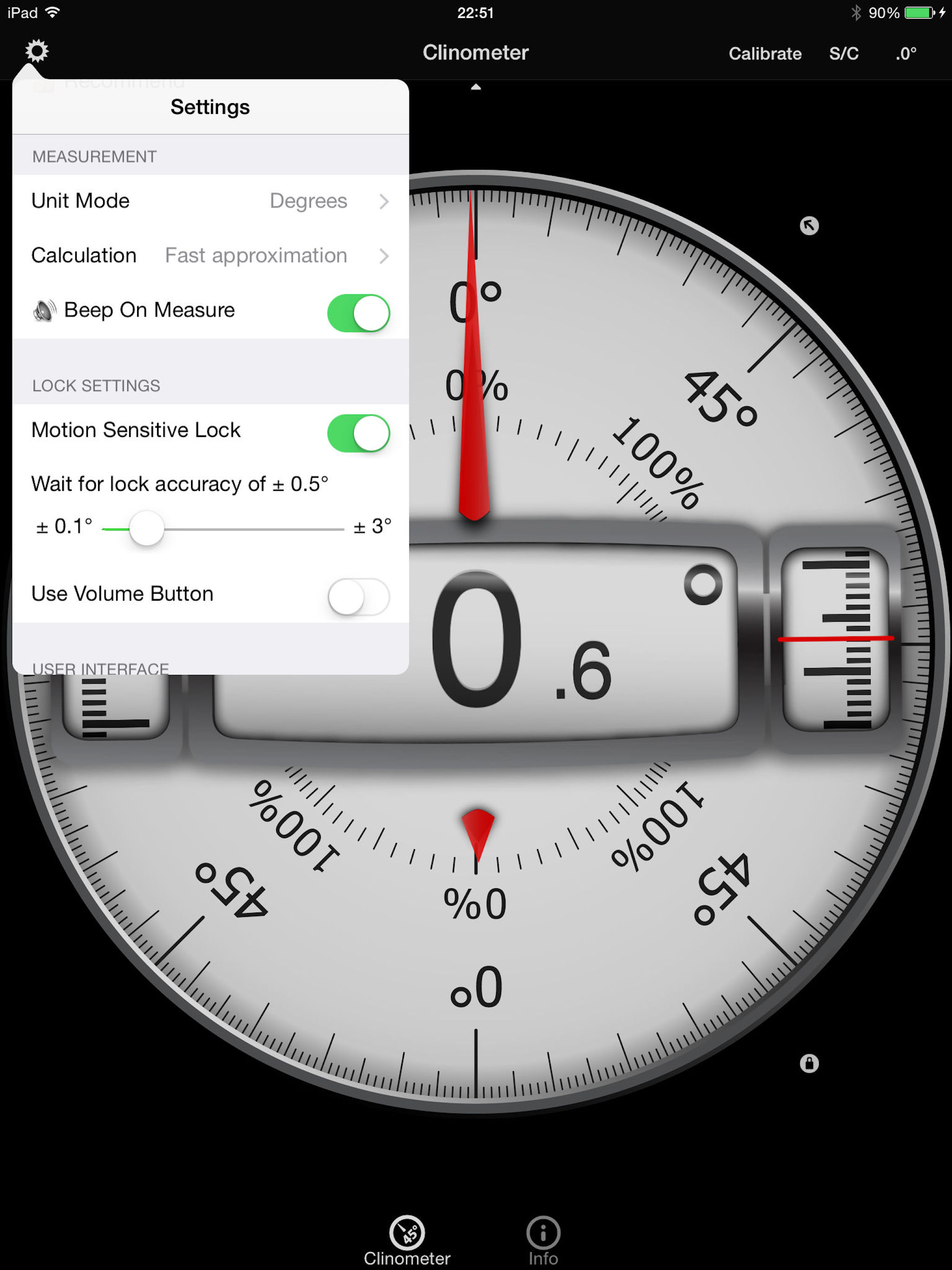 Bubble level and Clinometer screenshot 9