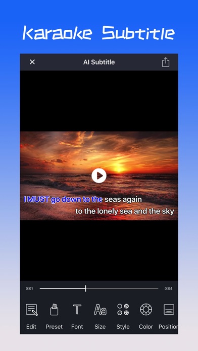 AI Subtitle - Video subtitlesのおすすめ画像2
