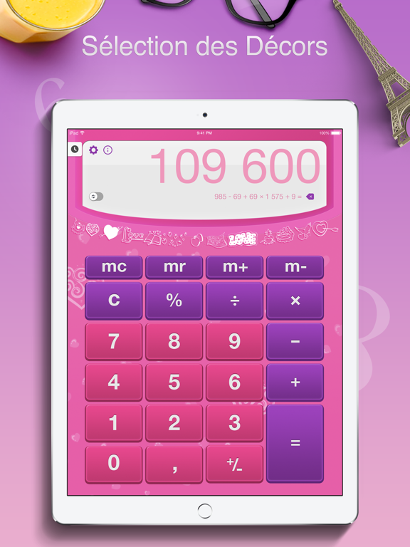 Screenshot #6 pour Calculatrice Pro+ pour iPad.