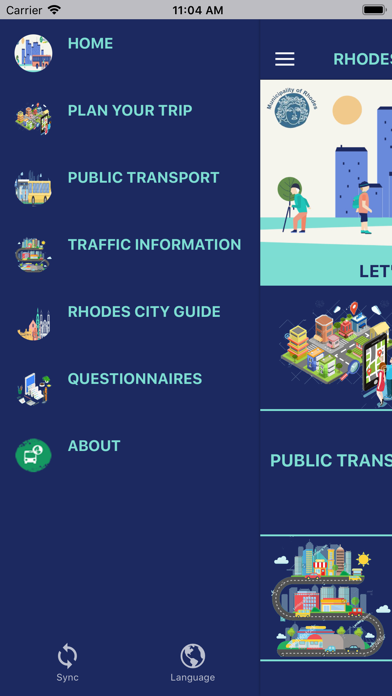 Rhodes Public Transport screenshot 2