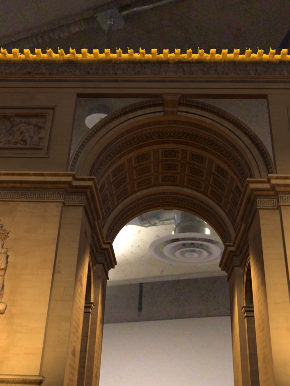 AR Explore Paris iPad screenshot 2 - Entertainment app