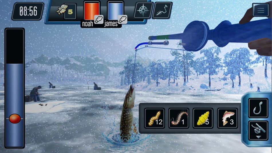 Ice fishing game.Catching carp - 1.12 - (iOS)