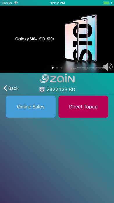 Zain Bahrain Distribution App screenshot 3