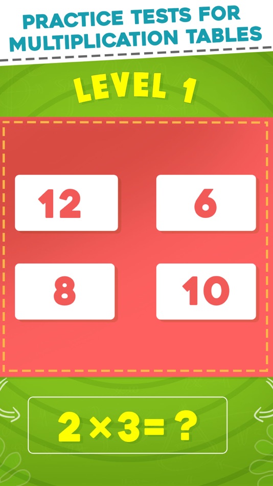 #3. Multiplication Tables Learning (iOS) بواسطة: BHADRIK MEHTA