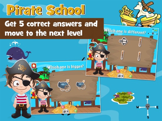 Pirate Neverland School iPad screenshot