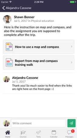 Fronter screenshot 1