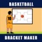 The basketball tourney app bracket app - Allows you to easily create tournament brackets for any professional or amateur sporting event or just playing fun games with your friends