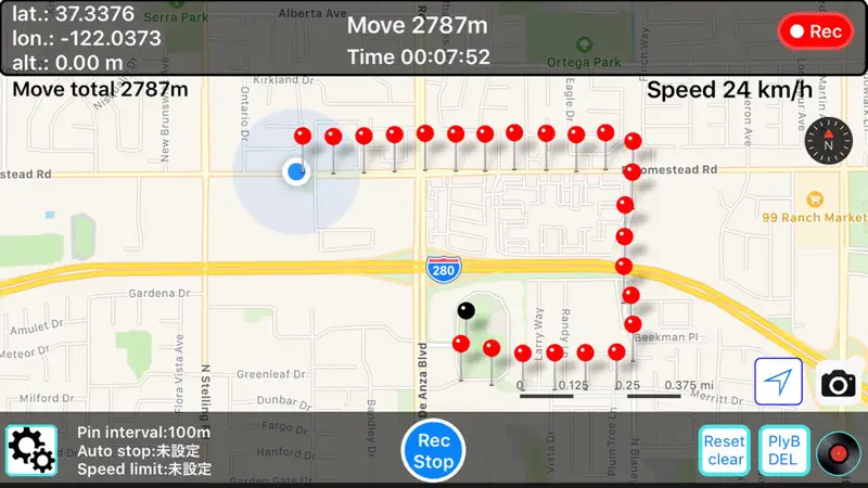 Walking Locus Plus screenshot 1 of 6