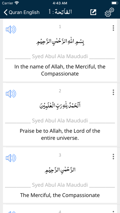 Quran Multi Translations screenshot 4