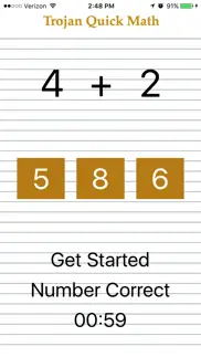 trojan quick math iphone screenshot 2