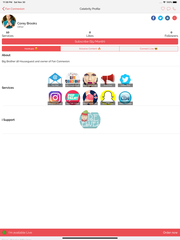 Screenshot #5 pour Fan Connexion