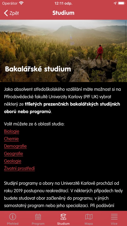 Studuj Přírodovědu na Karlovce screenshot-4
