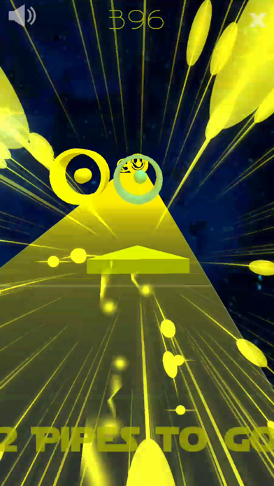 Color Fly The Space Game iPhone screenshot