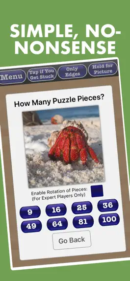 Game screenshot Stress Free Jigsaw Puzzles apk
