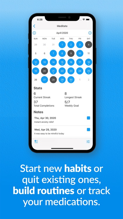 TracKit Daily Tracker & Logger