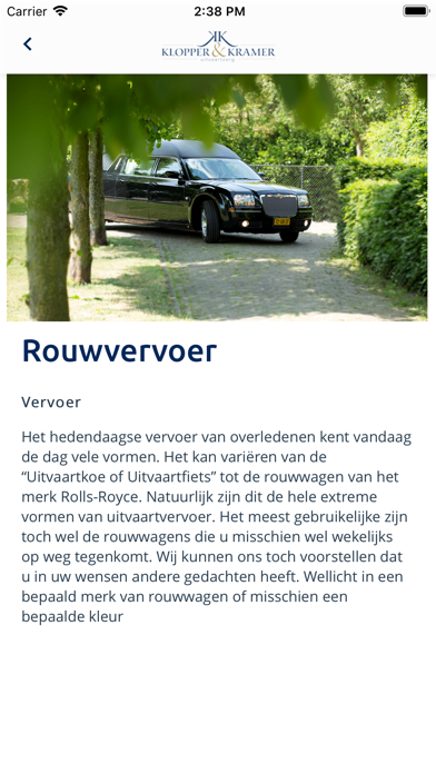 Klopper & Kramer uitvaartzorg screenshot 3