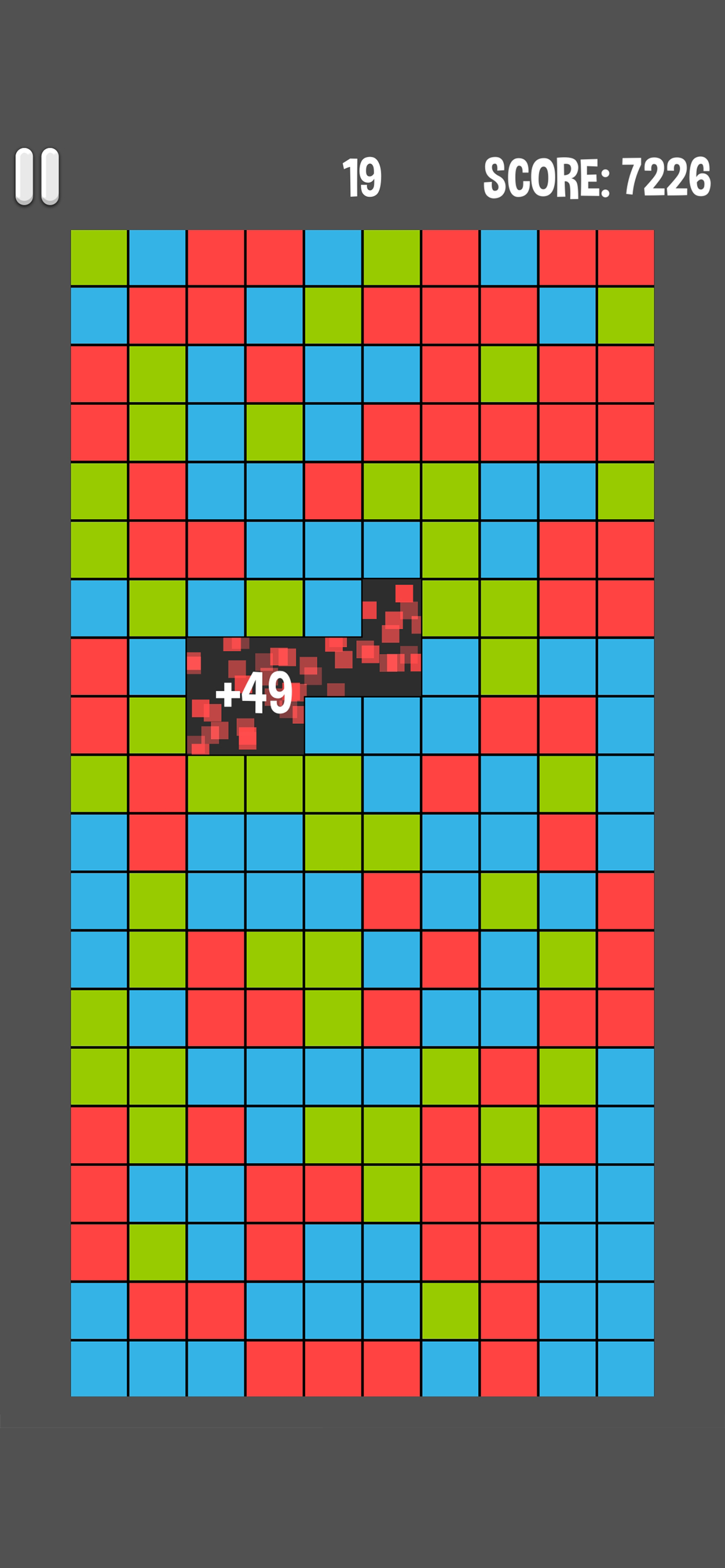 Color Blocks Clickomania screenshot 5