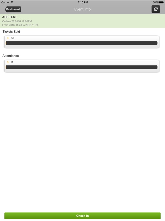 Screenshot #5 pour TicketGrind Check-in App