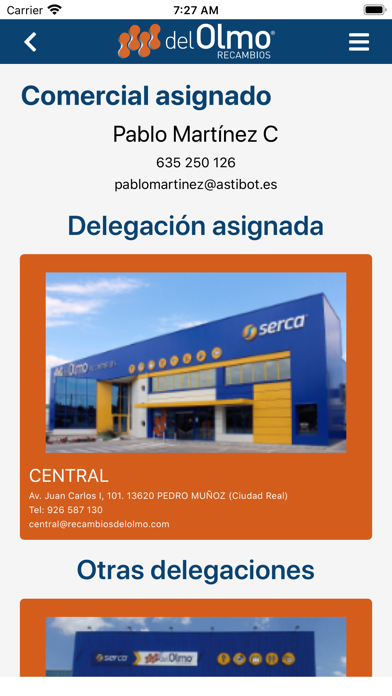 Screenshot #2 pour Recambios del Olmo