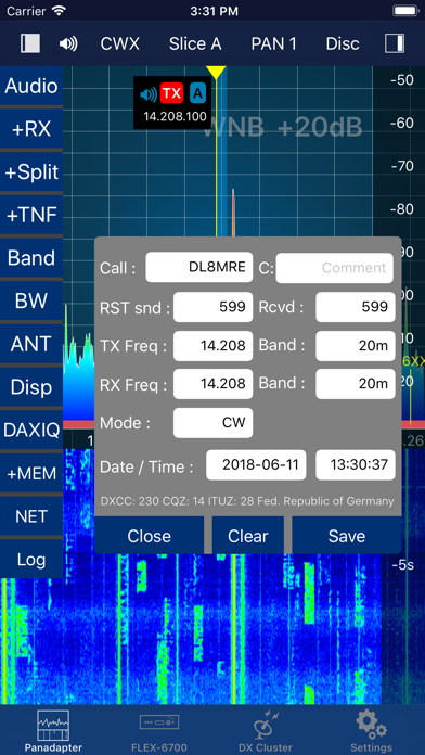 SmartSDR™ - FlexRadio Systems® Screenshot