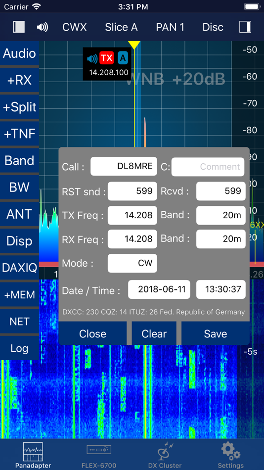 #7. SmartSDR™ - FlexRadio Systems® (iOS) 由: Marcus Roskosch