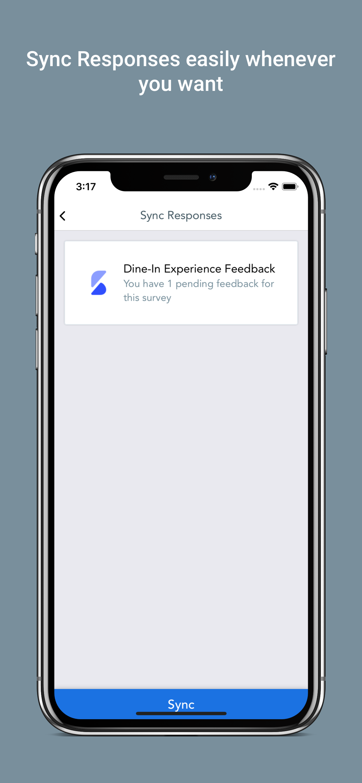 Brew Survey - Offline Feedback screenshot 6