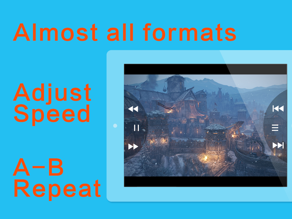 #2. video player - OPlayerHD Lite (iOS) Podle: Suzhou Totoro Network Technology Co., Ltd.