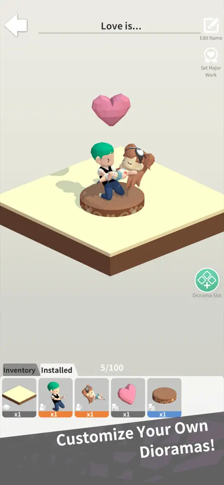 Coloring Diorama
