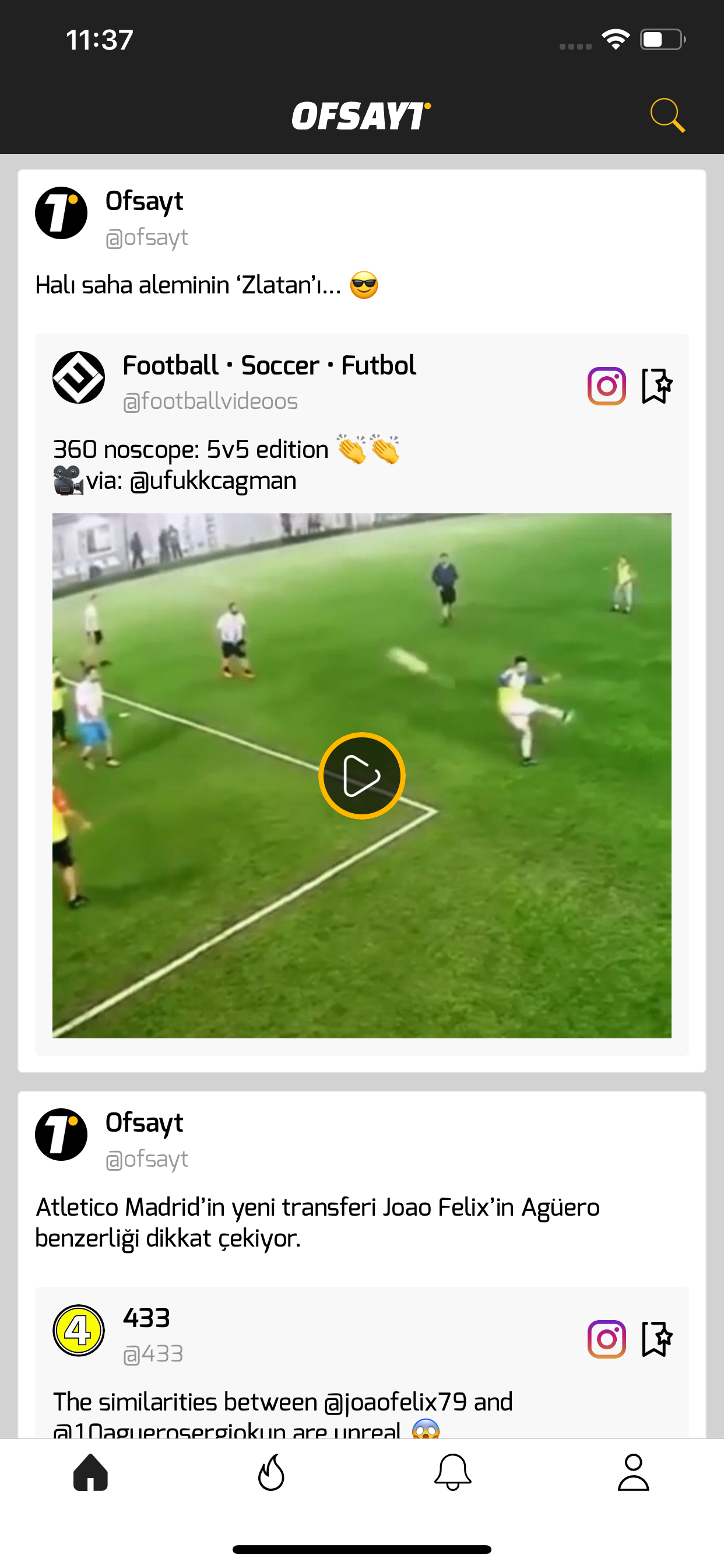 Ofsayt