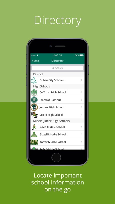 Dublin City Schools Mobile Screenshot