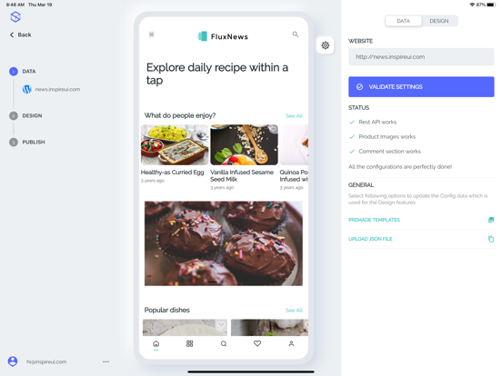 FluxBuilder Pro iPad screenshot 6 - Developer Tools app