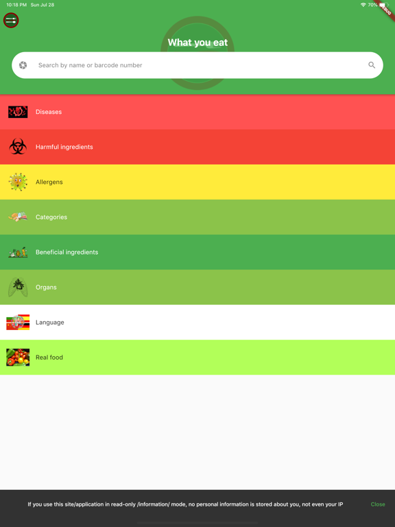 Screenshot #4 pour What you eat
