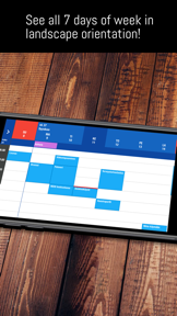 Finnish calendar screenshot