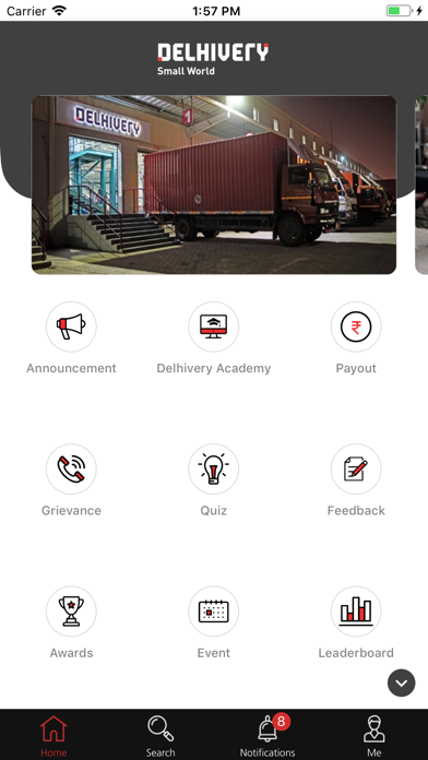 Delhivery MobCast Screenshot