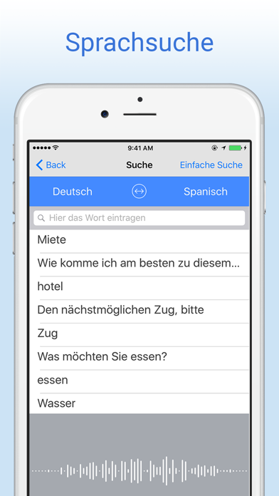Screenshot #2 pour Deutsch-Spanisch Wörterbuch.