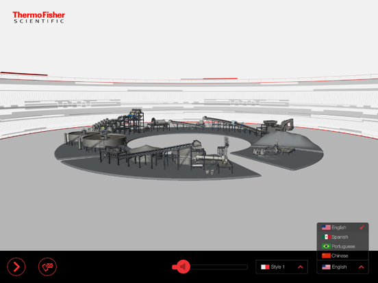 Thermo Fisher’s Mining Toolkit iPad screenshot