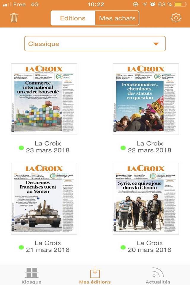 La Croix Kiosque screenshot 2