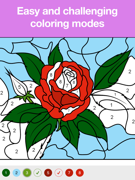 Screenshot #6 pour Happy Panda - Color by Numbers