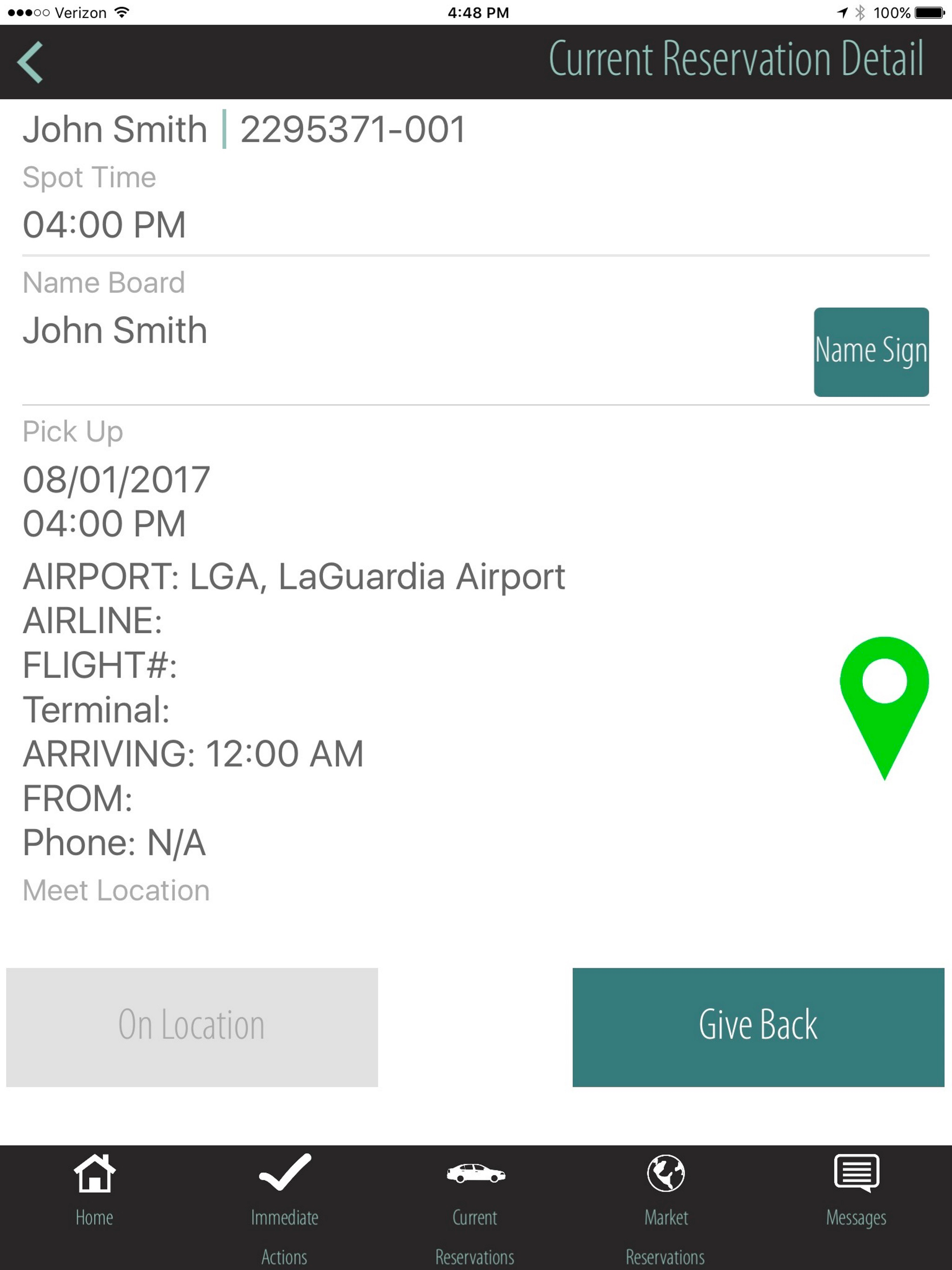 LimoLink Chauffeur App