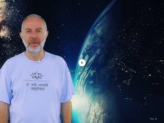 Silence Finder Meditation iPad screenshot 1 - Health & Fitness app