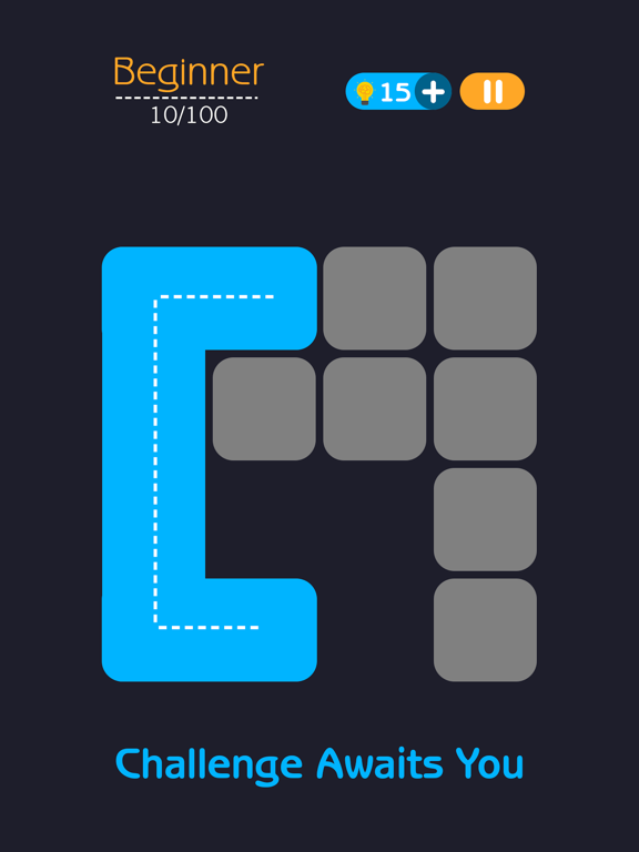 Screenshot #6 pour One Line Block Puzzle