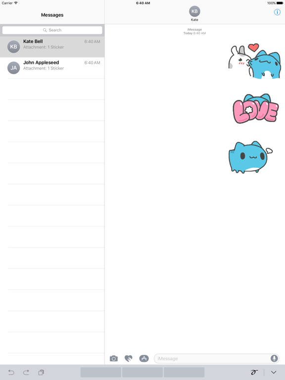 Screenshot #4 pour Animated Capoo & Tutu Sticker