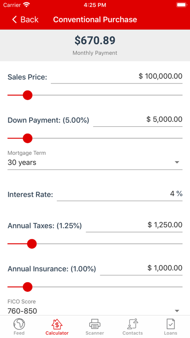 Texas Tech CU Mortgage Screenshot