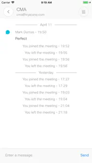 Cisco Meeting iphone bilder 1