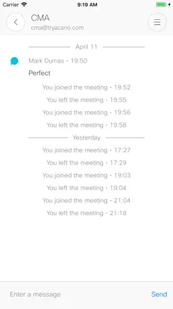 Cisco Meeting iPhone image 2