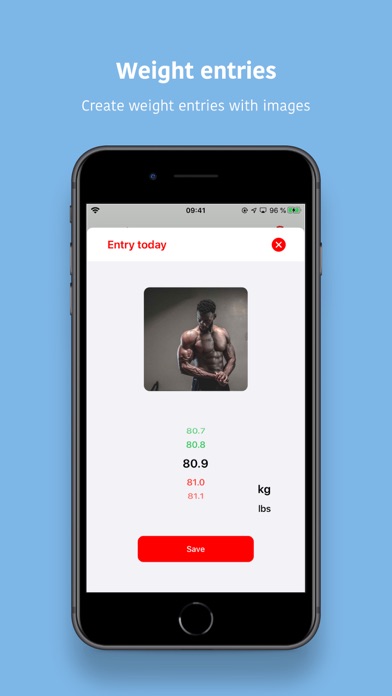 Screenshot #2 pour Weighttrack - Body Tracker